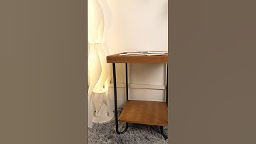 Hey, home stylers! Meet the side table that blends modern minimalism with serious function. 👀