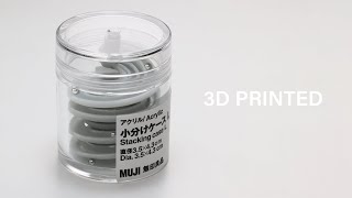 無印良品と3Dプリンターで作るマーブルラン