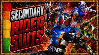 Every Secondary KAMEN RIDER Suit Design RANKED  -  The ULTIMATE Tier List!!!