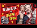 Joseph Quinn tocando con Metallica es lo más 🔥ÉPICO🔥