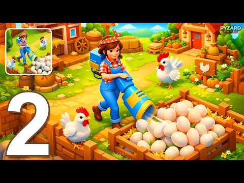 My Perfect Farm: Idle Tycoon gameplay video