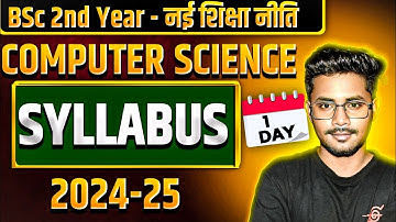 Complete BSc Computer Science Syllabus | bsc 2nd year computer science syllabus 2024 | major, minor