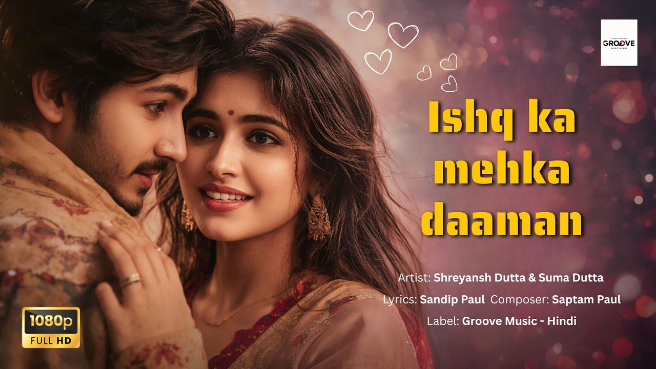 🎵Ishq Ka Mehka Daaman | Bollywood Romantic Song 2025 | Groove Music Hindi Presents🎵