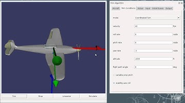 mavsim trim demo for JSBSim models