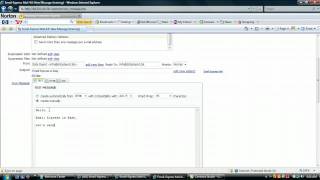 create new email message in datadepot.biz email marketing software