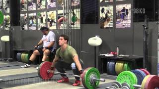 Jason Marks (77kg) Snatches On The Minute & Snatch Pulls