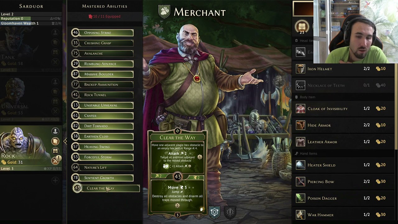 Трудная Мрачная Гавань. Сценарий 19. Забытый склеп. Hard Gloomhaven. Scenario 19