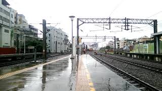2018/8/27 高雄車站 7802次中編貨列 進站+3147次區間車 駛離