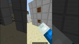 MINECRAFT LEVER AND ITEM FRAME  COMBO LOCK #shorts #minecraft #minecraftshorts #viral #mumbojumbo