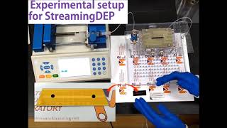 StreamingDEP for label free cell sorting