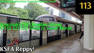 [SMRT](KSFA Reppy!;Strong echoey motor) C151A 521/522 Simei to Tanah Merah 