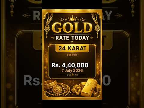 Gold Rate Today in Pakistan 7 July 2026