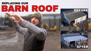 Replacing our Barn Roof | DIY | Farm Project