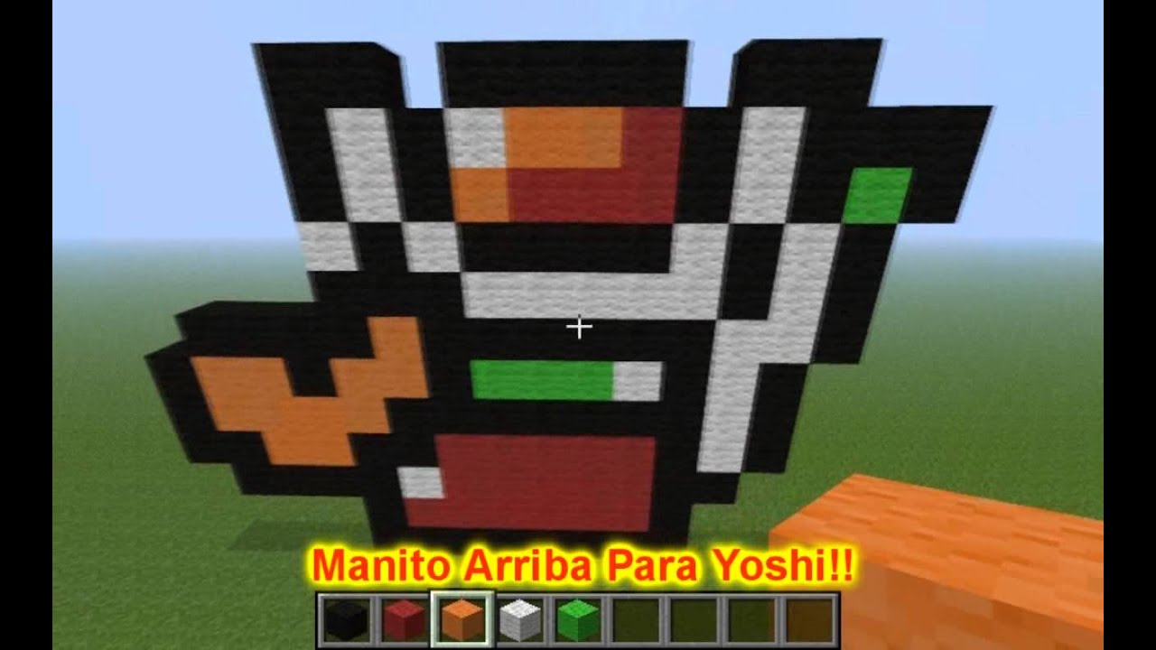 Minecraft | Pixel Art | Yoshi - YouTube
