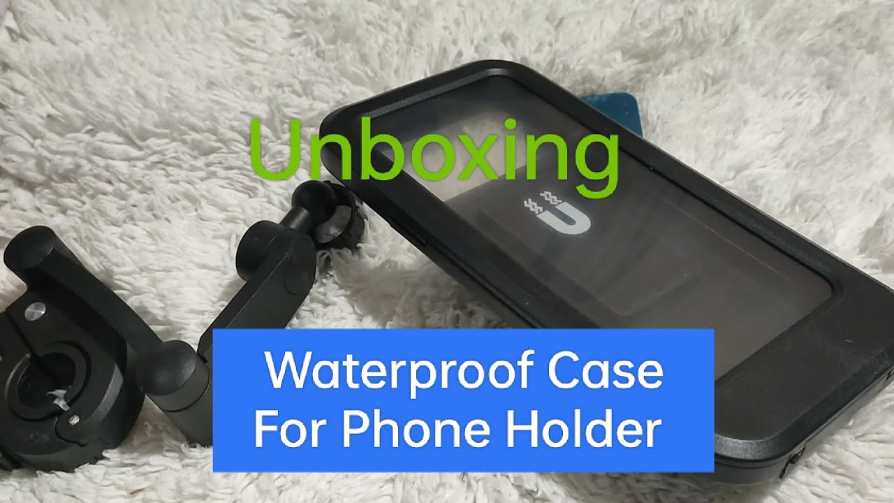 Unboxing Waterproof Case For Phone Holder YouTube
