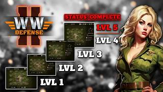 WWll Defense: RTS Army TD game #android #gameplay  # complete walkthrough Sapper 1, 2, 3, 4, 5 screenshot 5