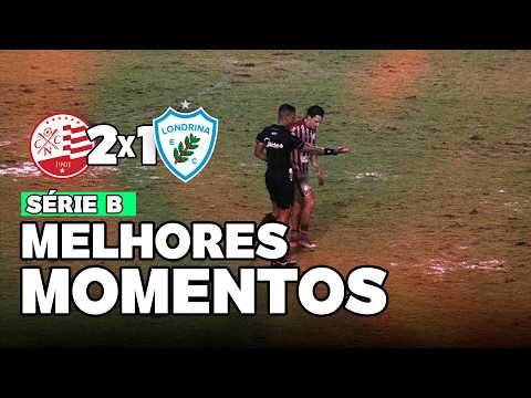 NÁUTICO 2 X 1 LONDRINA | SÉRIE B, RODADA 19 | MELHORES MOMENTOS