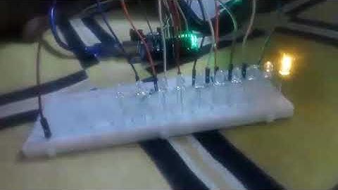 Audi style indicator with Arduino UNO