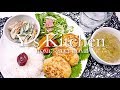【料理】豆腐の鶏つくね＆オクラとチクワのマヨポン
