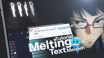 Tutorial Melting / Liquid Text - Alight Motion