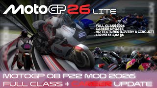 MOTOGP 08 PS2 MOD 2026 FULL CLASS+CAREER UPDATE!!!