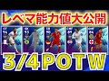 【極激アツ】3/4登場チャンピオンズリーグPOTWレベマ紹介＆前回比較！バイエルンの若手がエグすぎる！！！