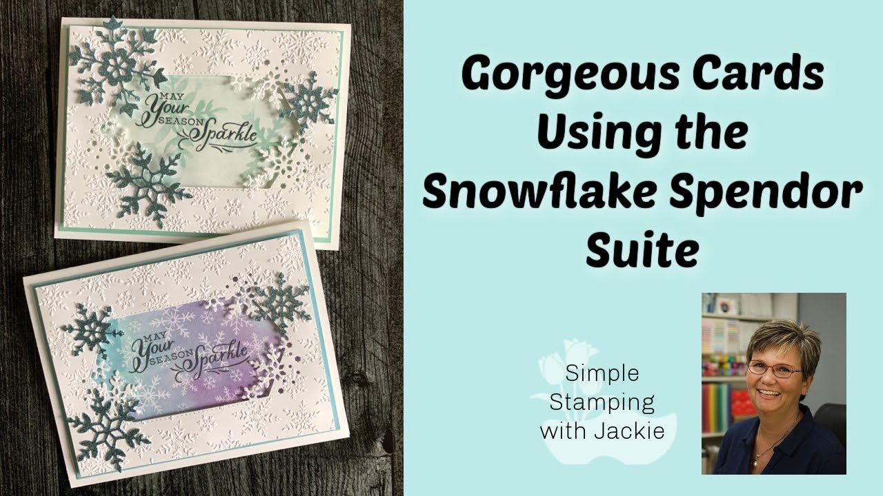 How to Make a Die Cut Window Christmas Card | Part 3 - YouTube