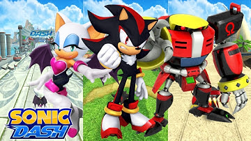Sonic Dash (iOS) - Shadow vs. Rouge vs. Omega