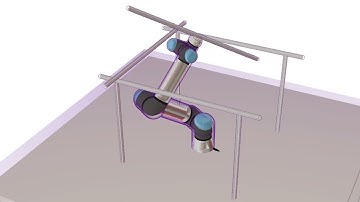 Demonstration of the Kite Motion Planner for a UR5e with a Beam in a Cage