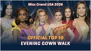 Official Top 10 Evening Gowns at Miss Grand USA 2026 ! Who Owned the Stage
