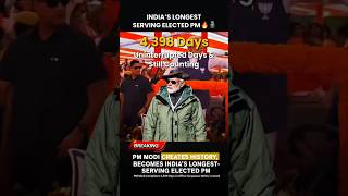 PM Modi Creates History | Becomes India’s Longest-Serving Elected Prime Minister 🇮🇳🔥