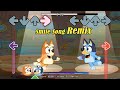 FNF Smile Song REMIX (Bluey &amp; Bingo) | Bluey Vs Bingo Sings Smile | FNF mod - Friday Night Funkin&#39;