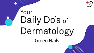 How do you get rid of green nail infection?