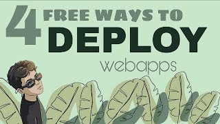 🚀 4 FREE Ways to Deploy Your Web App (Beginner Friendly!)