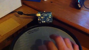 Arduino and Pintech drum light test