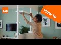 How to install your GoodHome alara shelves and spacers