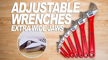 Jonard Tools Adjustable Wrenches Product Video