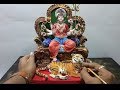 How to paint maa durga sculpture  durga ji ki murti ko colour krna by artistry