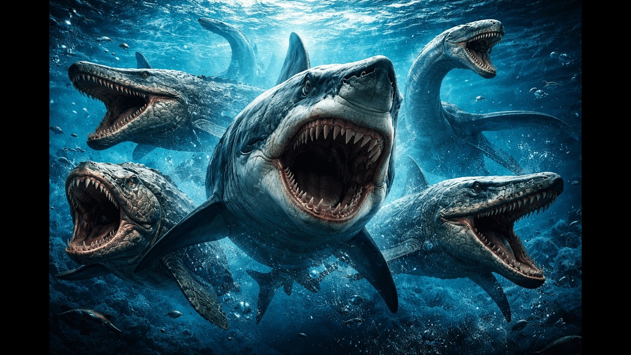 Megalodon and 4 Ancient Sea Monsters That Will Give You the Chills | Primeval Scope
