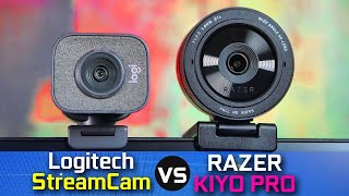 Razer Kiyo Pro vs Logitech StreamCam  Best 1080p 60FPS Webcams