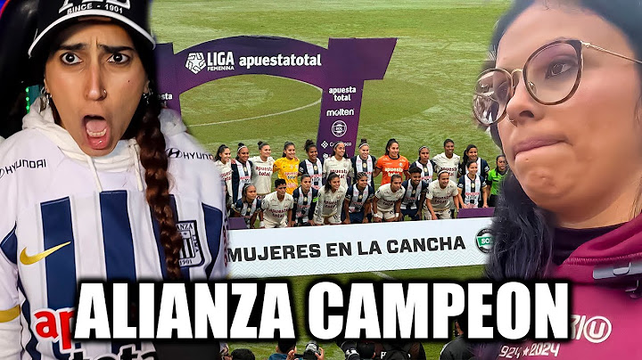 UNIVERSITARIO(F) 0 vs 2 ALIANZA LIMA(F) | REACCION DOBLE DESDE ESTADIO Y ARGENTINA | ALIANZA CAMPEON