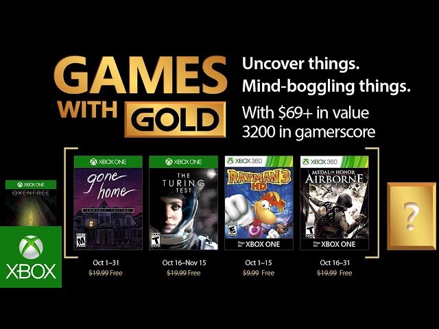 Xbox - December 2017 Games with Gold 