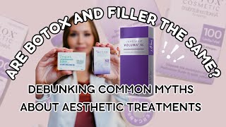 ARE BOTOX & FILLER THE SAME? Debunking common myths about aesthetic treatments Net Worth