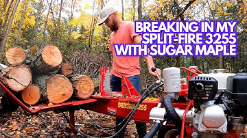 First Time Using Split Fire 3255 Log Splitter | 2 Way Splitter with Log Lift