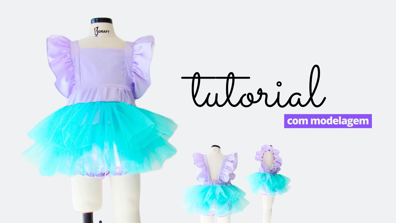 Como Fazer Romper Infantil Com Moldes