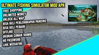 Ultimate fishing simulator mod apk terbaru versi 3.0 New update mod free shopping screenshot 3