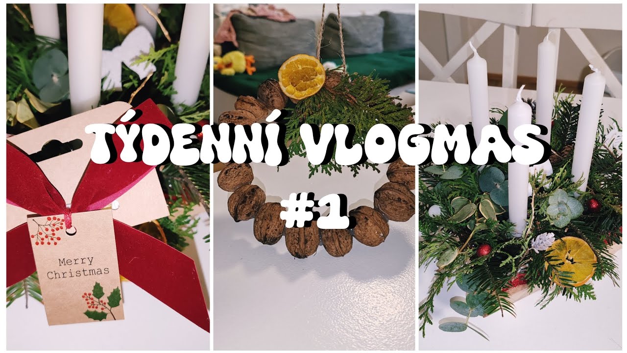 Vánoční výzdoba & Výroba adventního věnce @Lenka_S 