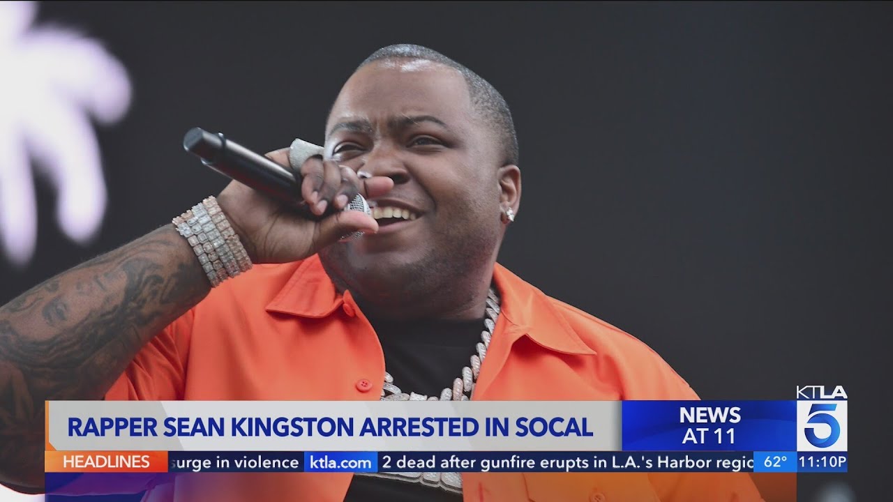 Singer Sean Kingston arrested on San Bernardino County Army ...