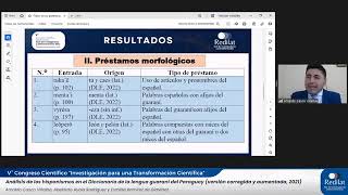 Análisis de los hispanismos en el Diccionario de la lengua guaraní del Paraguay