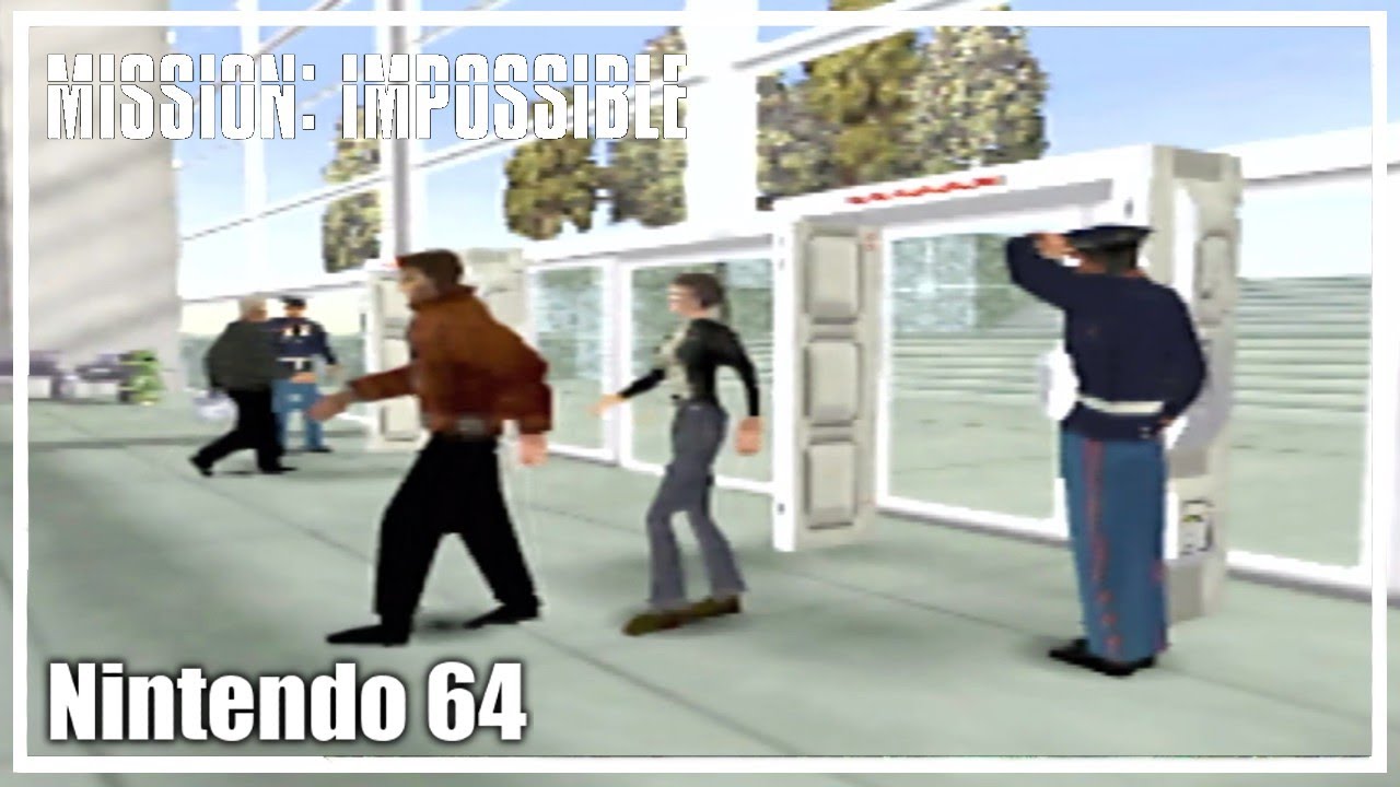 Mission Impossible 100% Nintendo 64 Walkthrough (Train Roof)